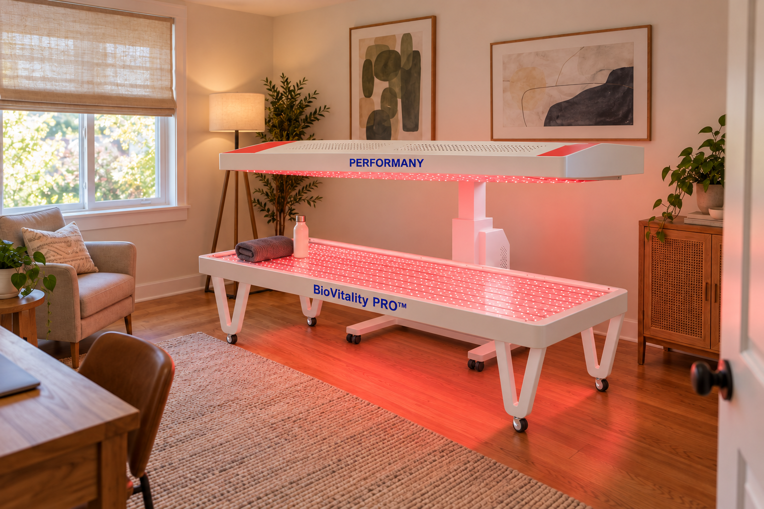 An architectural view representing the Essential Vitality Suite